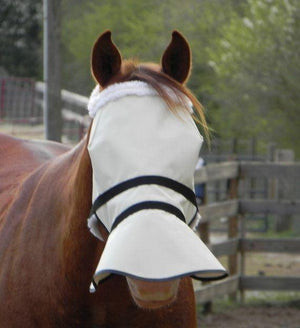 Masque Anti UV 90% sans Oreilles avec Protege Nez - SHOP HORSE