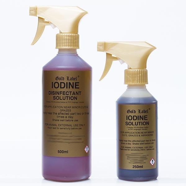 Gold Label Iode Solution Desinfectante