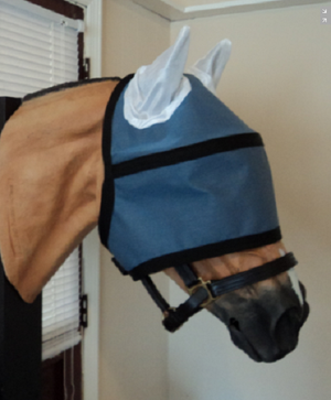Masque Anti UV 90% Rigide avec Oreilles - SHOP HORSE