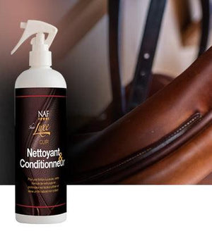 NAF Sheer Luxe Nettoyant & Conditionneur pour cuirs - SHOPHORSE