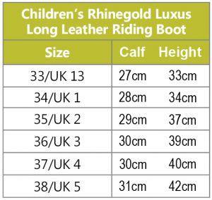 Rhinegold Bottes Elite Luxus Junior - SHOPHORSE